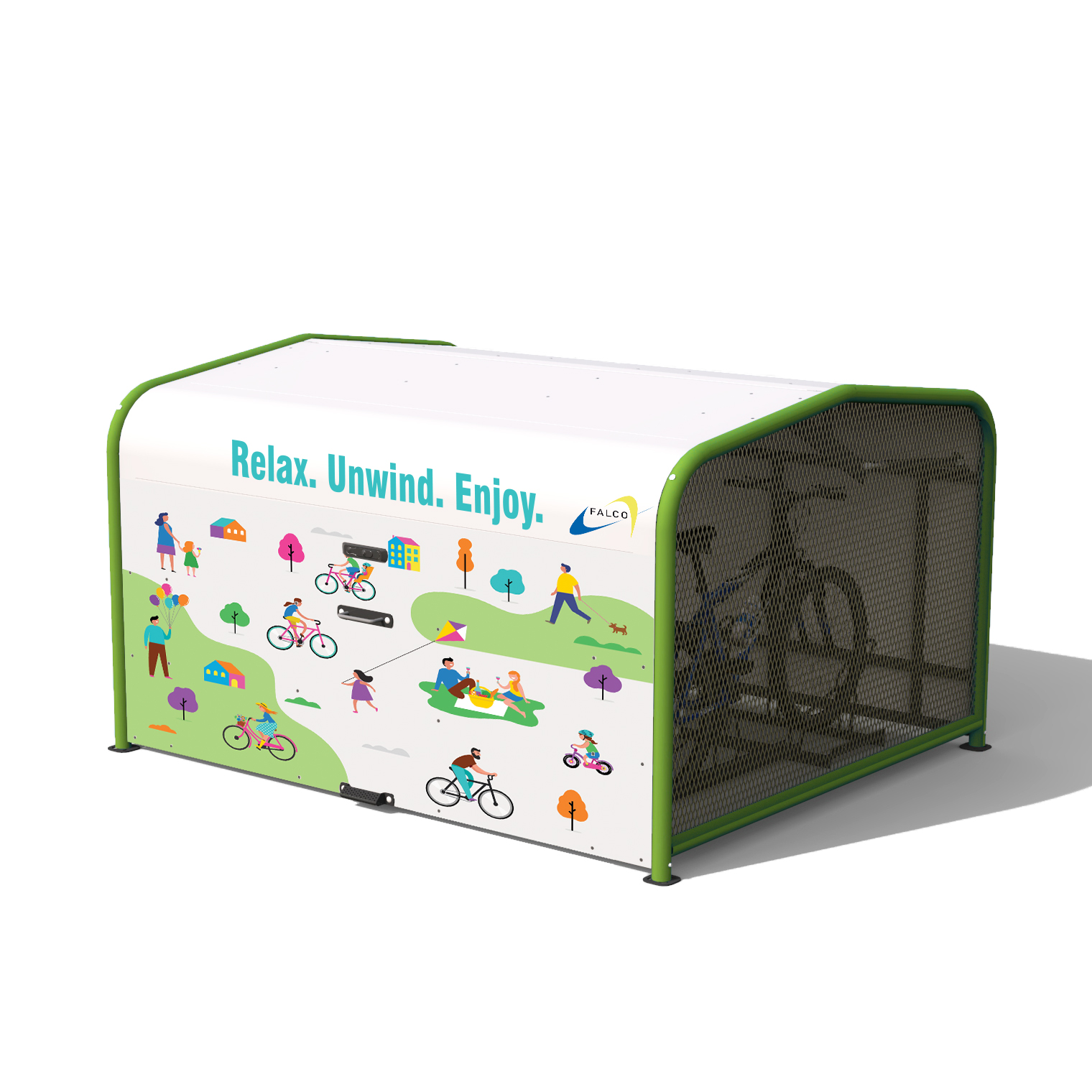 FalcoPod Bike Hangar